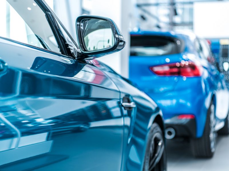 Car Dealer Showroom Display